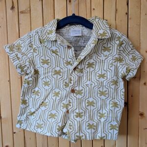 Little Co. Baby Boy's Button Down Set